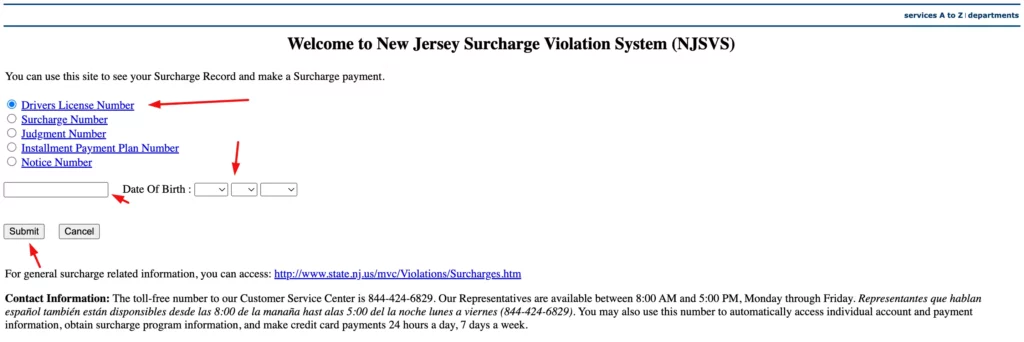 New-Jersey-Surcharge-Violation-System